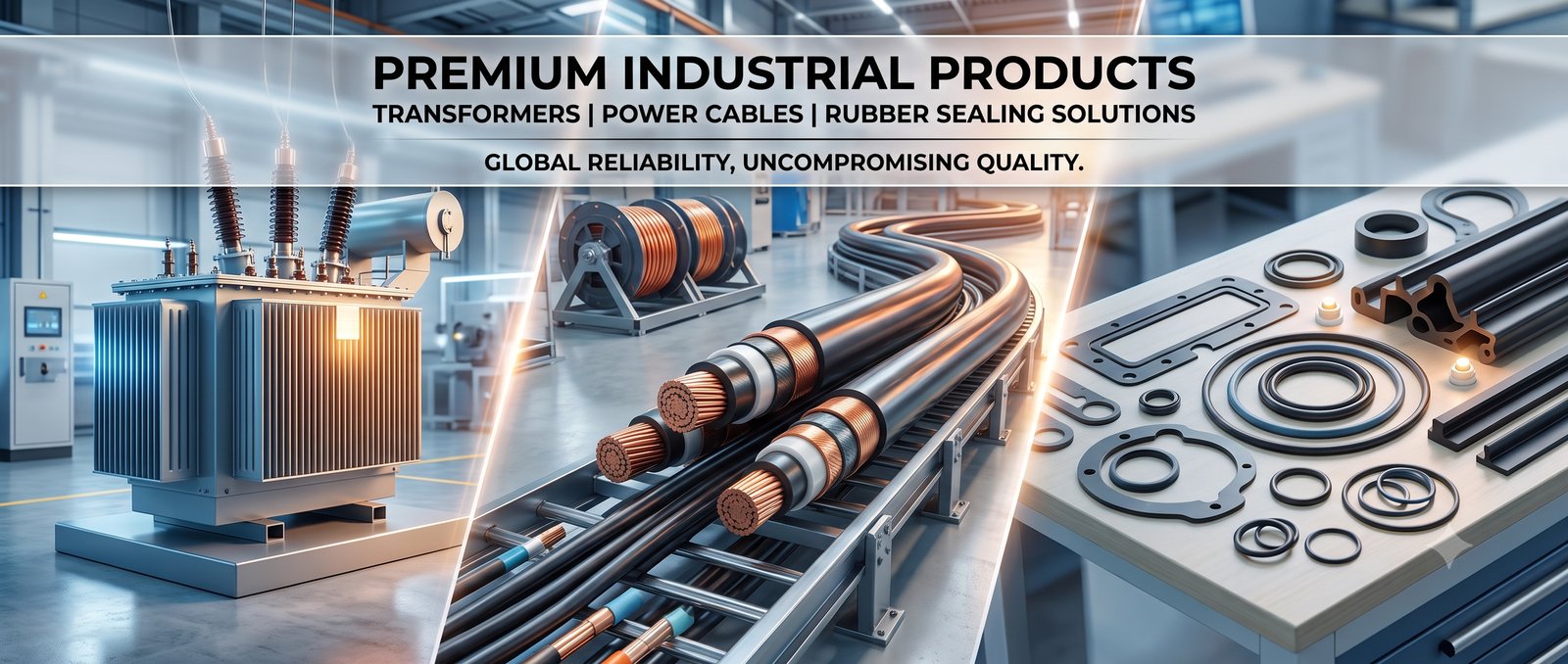 Industrial and Commercial Supply — Power Transformers, Cables, Sealing Products