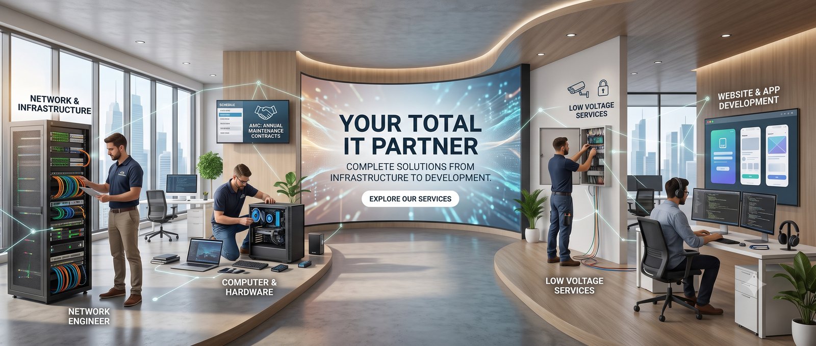 IT Network and Infrastructure Services Kuwait