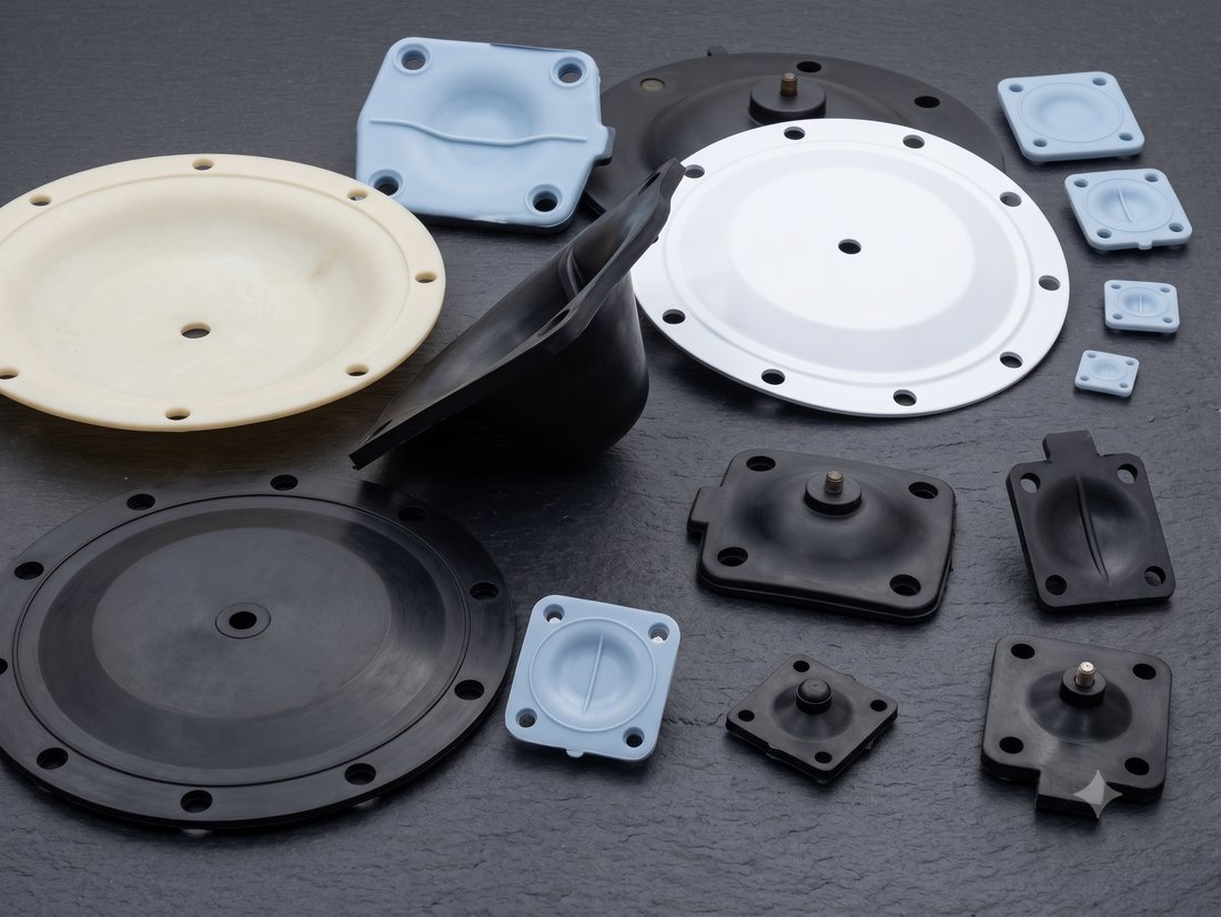 PTFE and Rubber Diaphragms