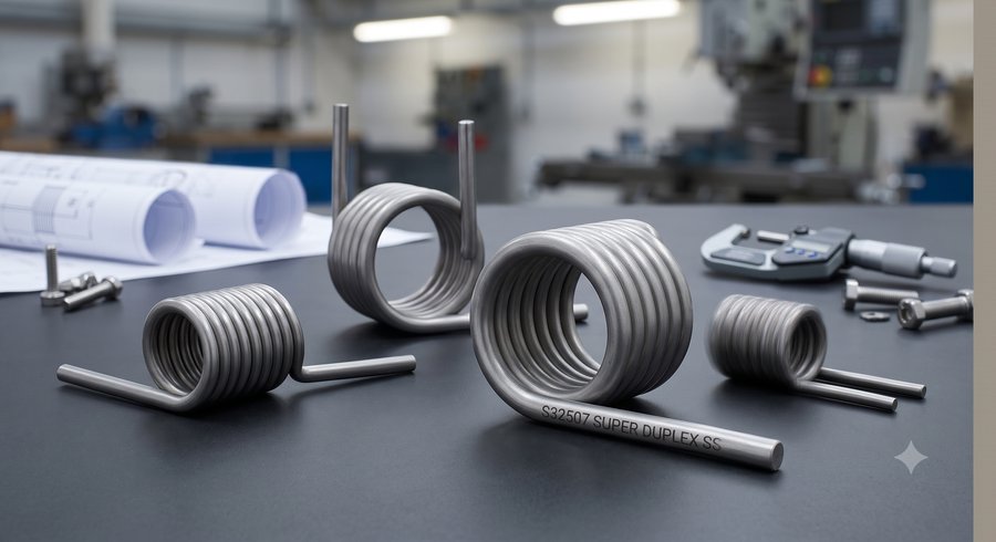 Super Duplex Stainless Steel Torsion Springs